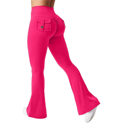 VogueFlare™ Utility Cargo Leggings