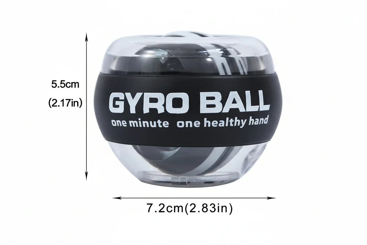 Self-Starting Wrist Gyro Ball Power Trainer Forearm Exerciser - Wrist Strengthening Device for Arm and Finger Muscle Training