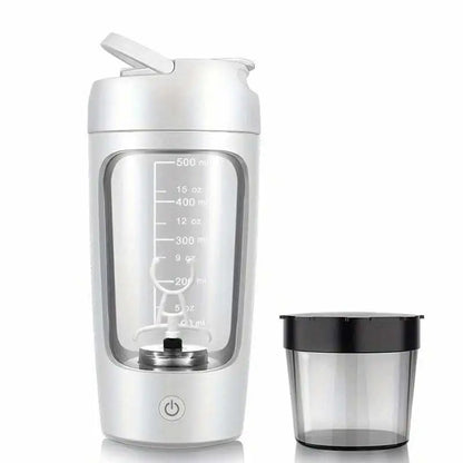 500ML Automatic Electric Protein Shaker Bottle - Perfect Mixer for Smoothies, Milk, Coffee & Gym on the Go!